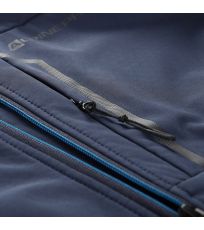 Pánska softshell bunda HOOR ALPINE PRO mood indigo